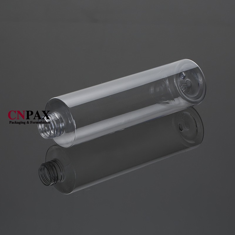 cylinder round plastic pump bottles