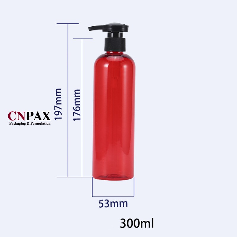 cosmo round plastic pump bottles