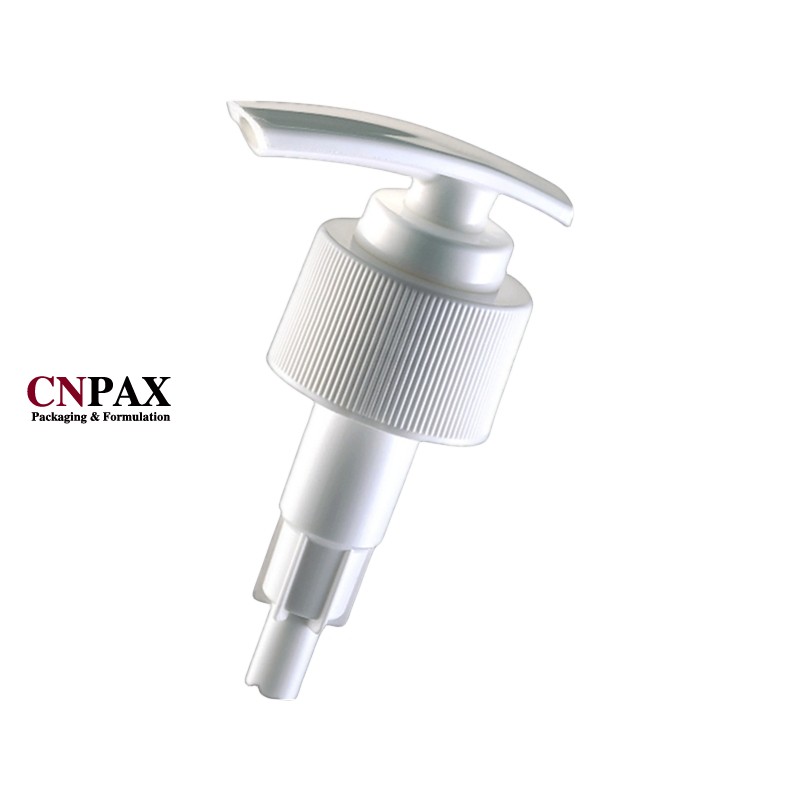 28-410 ribbed plastic pump dispenser