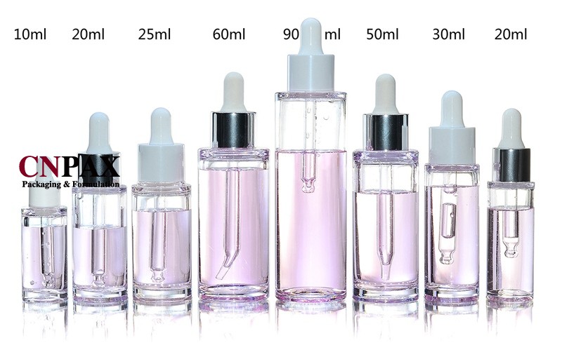 heavy wall plastic bottles serum dropper bottles