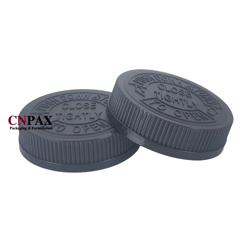 68-400 black CR plastic cap