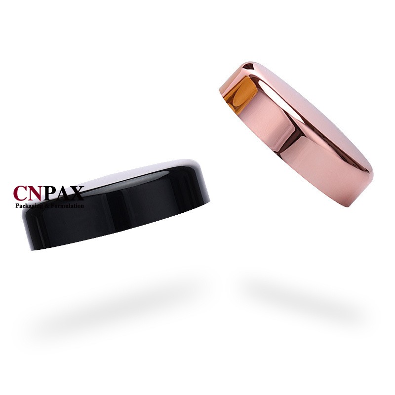 rose gold screw cap for plastic jar