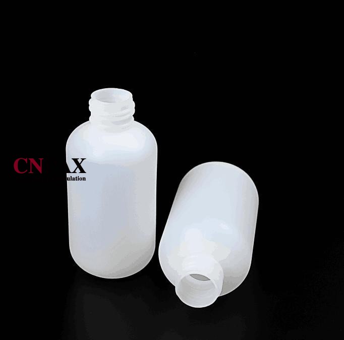 boston round HDPE plastic bottles