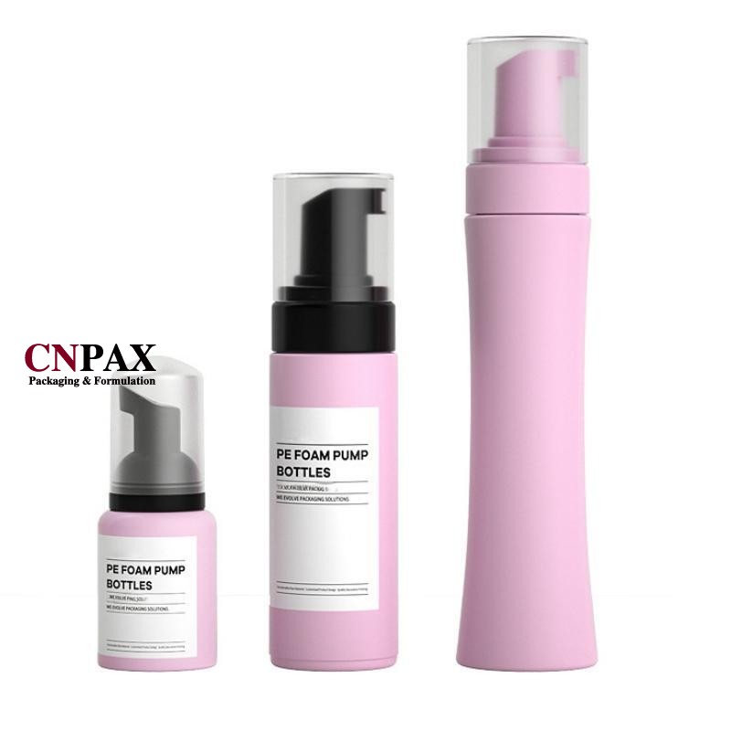 creative foam pump bottles HDPE bottles