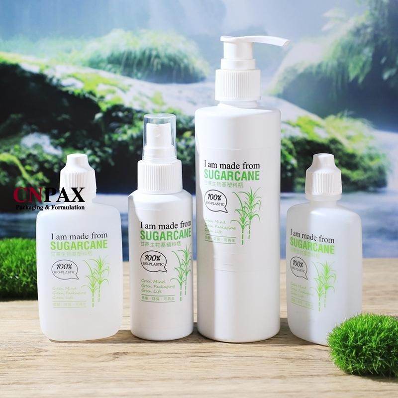 biodegradable plastic bottles skin care bottles