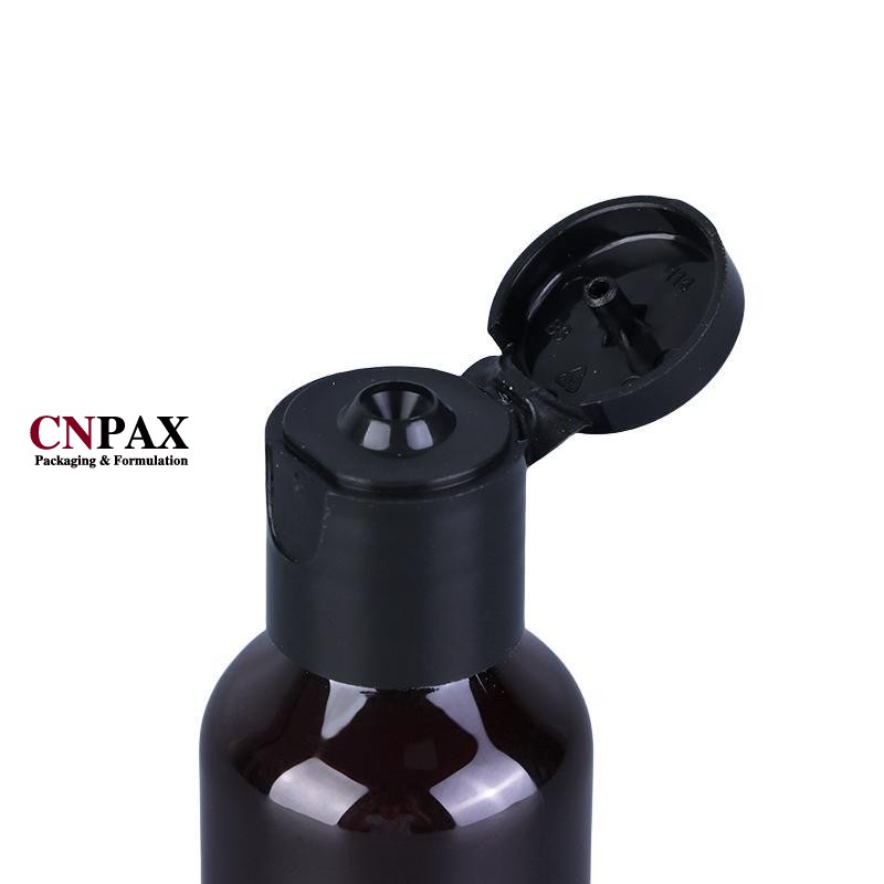 30ml 1oz boston round bottle with flip top cap