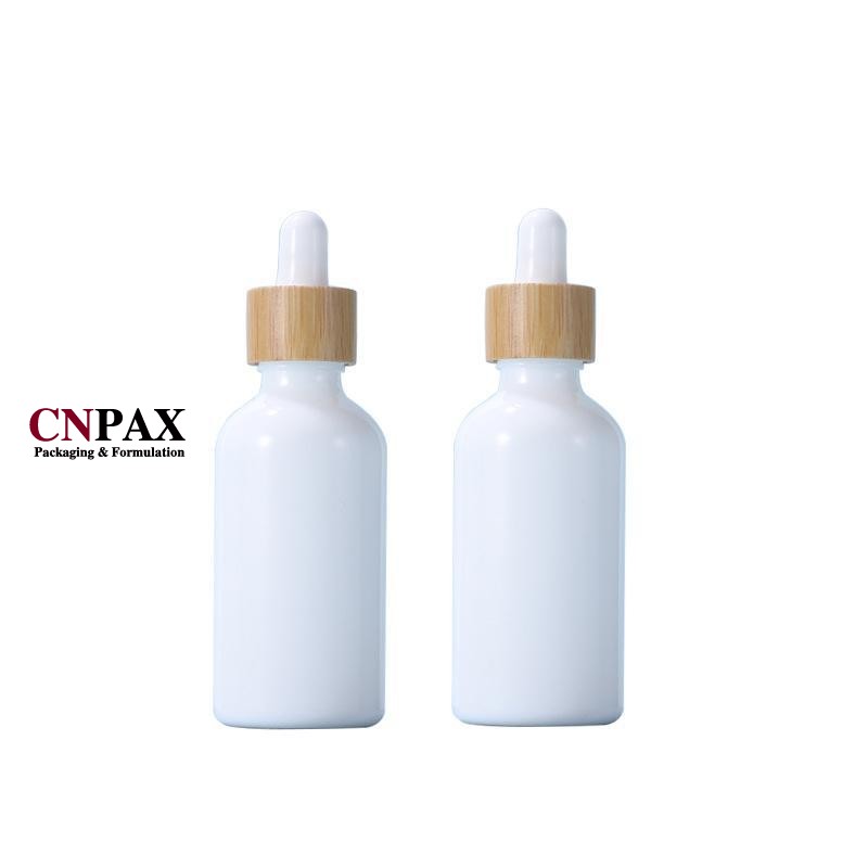 10ml 15ml 20ml 30ml 50ml 100ml white glass dropper bottles