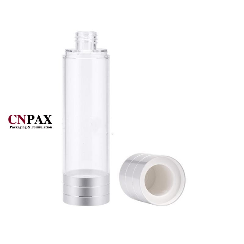 refillable airless serum bottles portable vacuum bottles