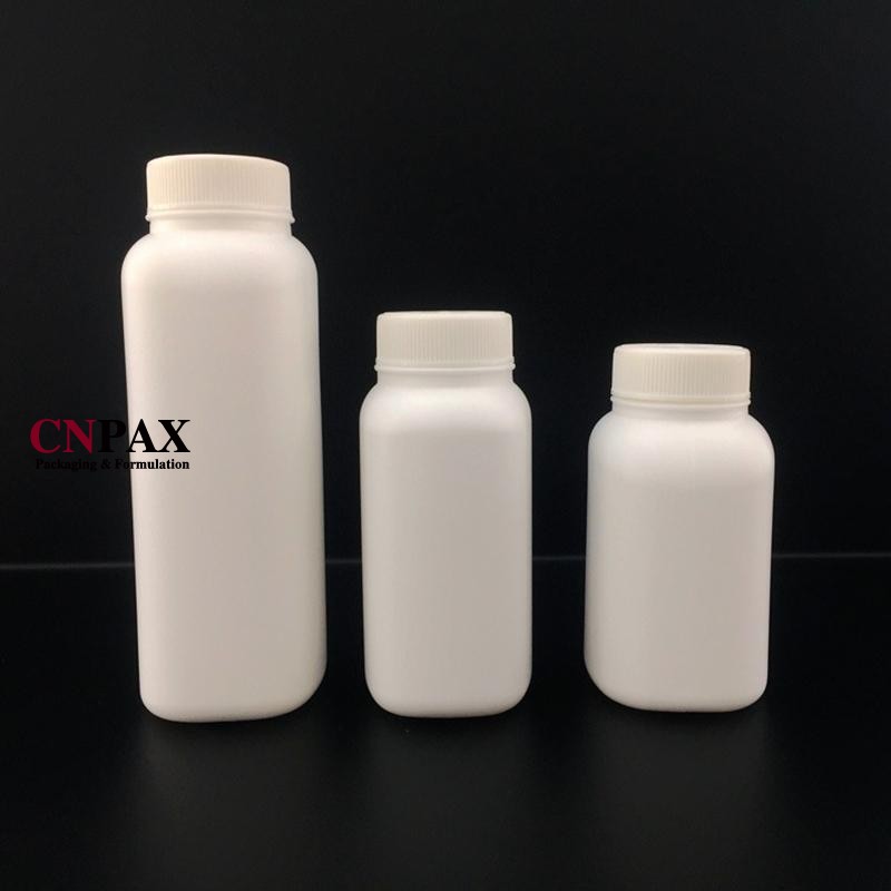 oblong suqare loose powder bottle talcum powder bottles