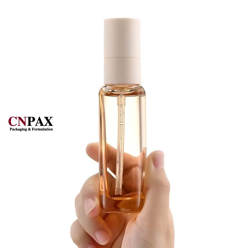 private label skin care glass cream bottles