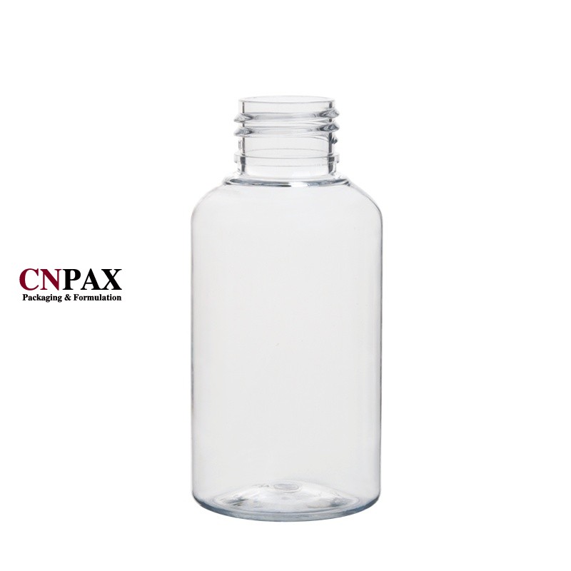 90ml 3oz short squat boston round plastic bottles